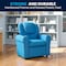 Flash Furniture Kids Recliner, 21-1/2" to 36-1/2" x 27", Upholstery Color: Blue DG-ULT-KID-LTBLUE-GG - alternate 4
